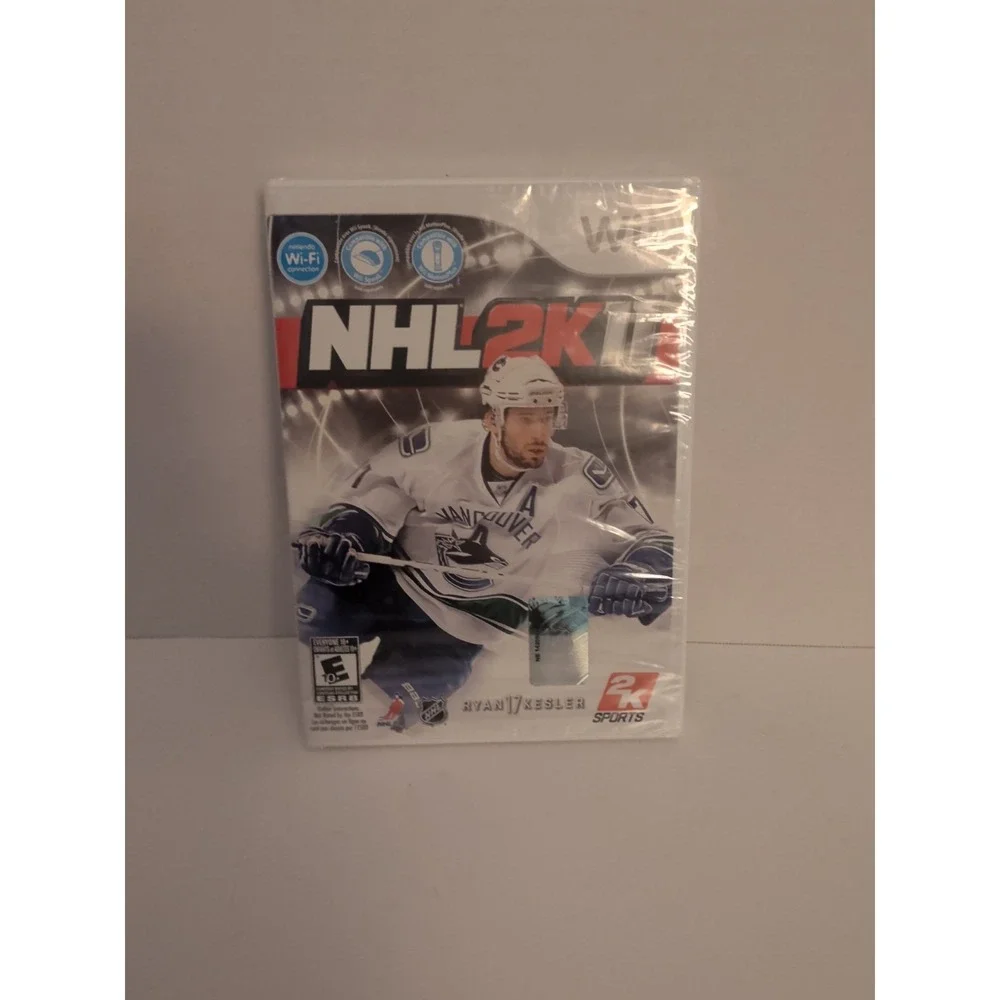 NHL 2K11 Nintendo Wii New Sealed 2K Sports Ryan Kesler Hockey Video Game
